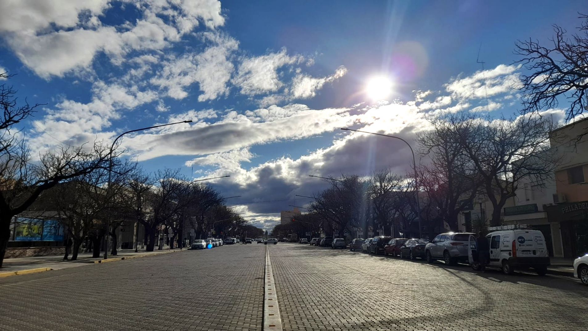 Después del frío vuelve el viento Zonda y sube la temperatura en San Rafael